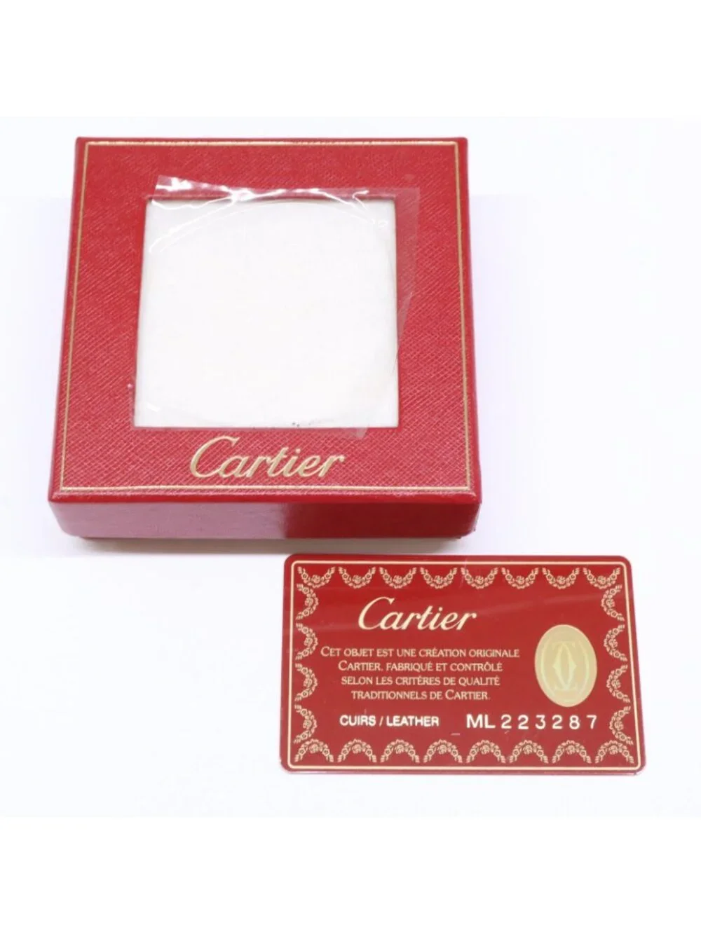 Cartier Must Line Leather